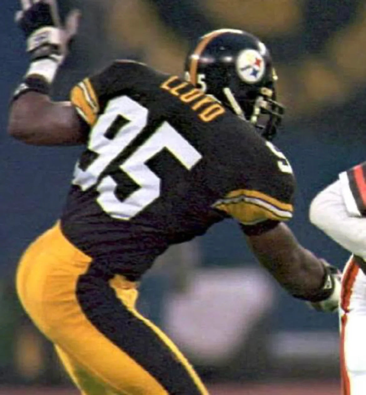 Greg Lloyd Pittsburgh Steelers NFL Mitchell & Ness Jersey product image 4, provided for visual reference and product detail