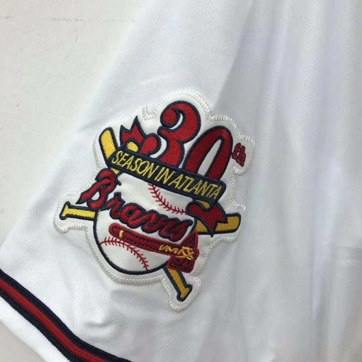 Greg Maddux Atlanta Braves Mitchell & Ness White product image 6, provided for visual reference and product detail review