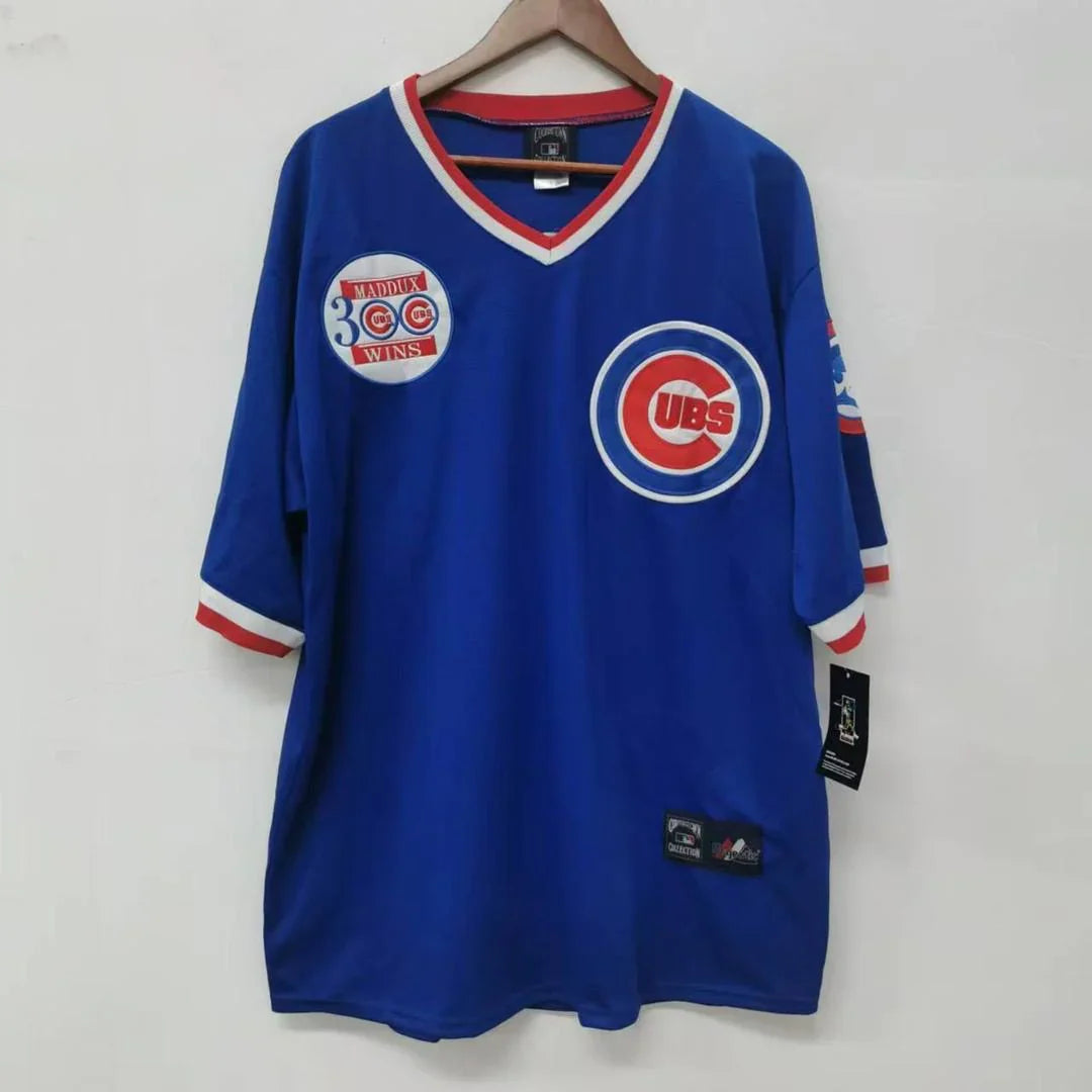 Greg Maddux Chicago Cubs Jersey 300 Wins Cooperstown Collection Mitchell & Ness product image 3, provided for visual