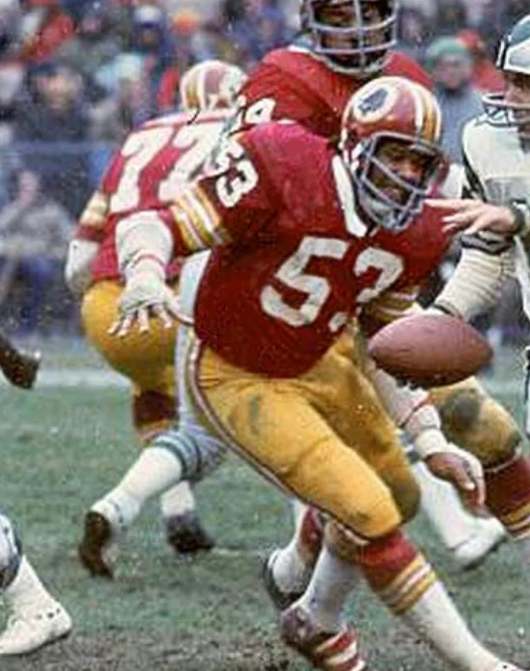 Harold McLinton Washington Redskins Commanders Official NFL Mitchell & Ness Jersey product image 3, provided for visual
