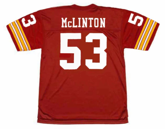 Harold McLinton Washington Redskins Commanders Official NFL Mitchell & Ness Jersey product image 1, provided for visual