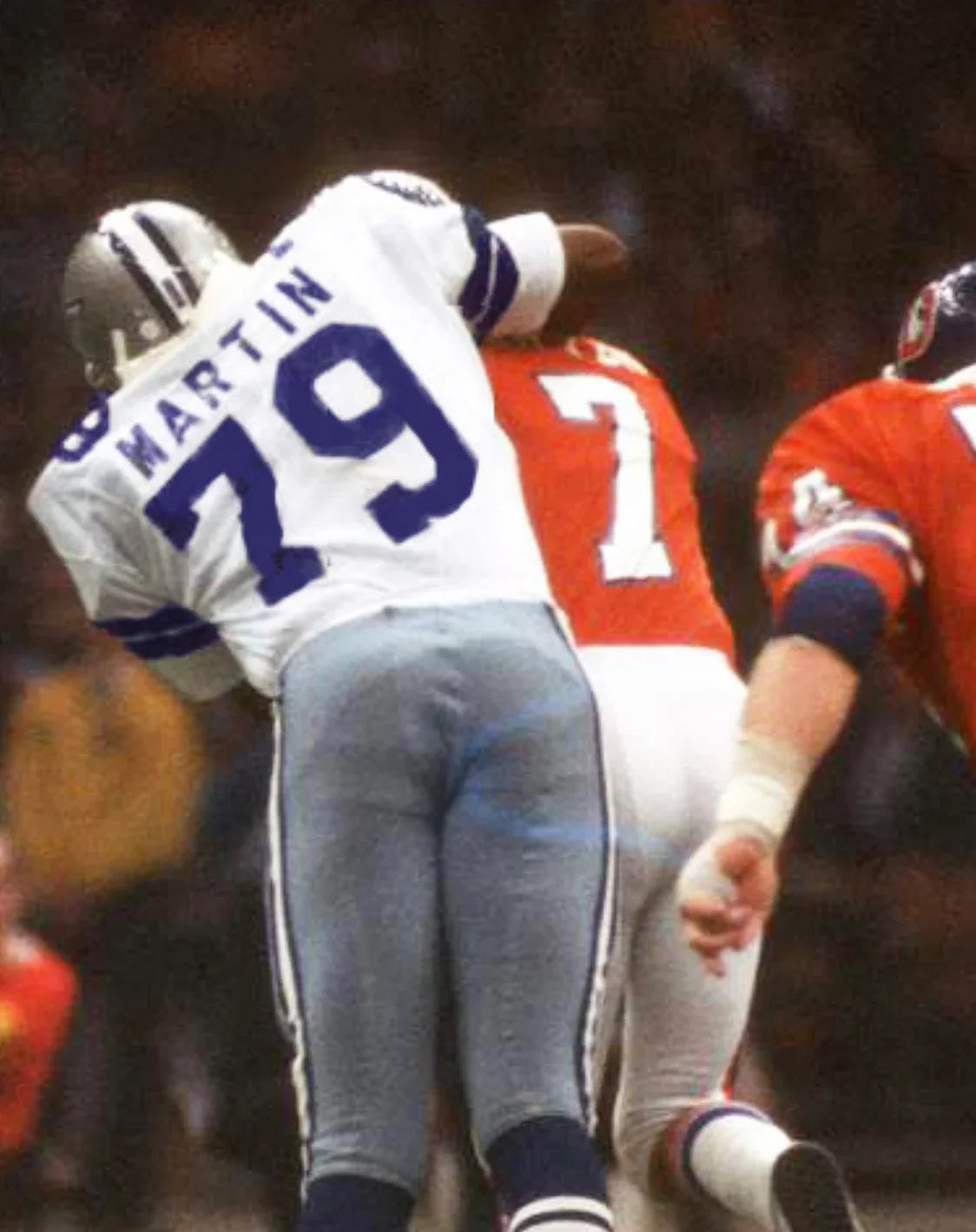 Harvey Martin Dallas Cowboys Official NFL Jersey White Mitchell & Ness product image 4, provided for visual reference and