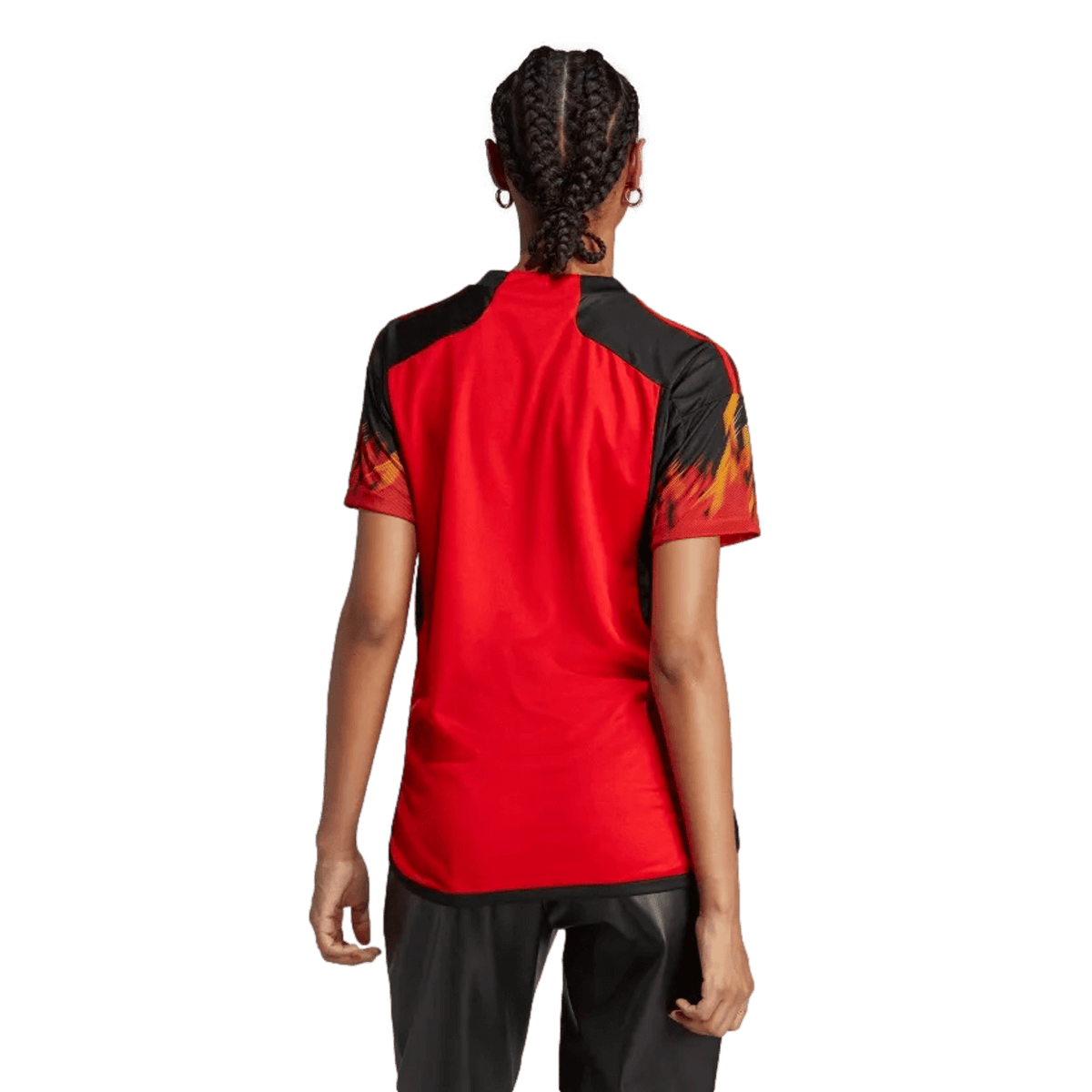 Adidas Belgium 2022 Womens Home Jersey product image 3, provided for visual reference and product detail review