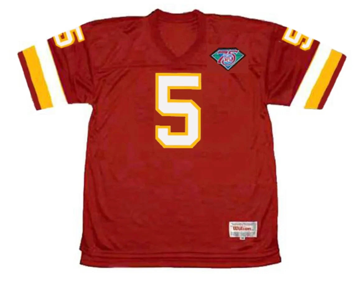 Heath Shuler 1994 Washington Redskins Commanders Official NFL Mitchell & Ness Jersey product image 2, provided for visual