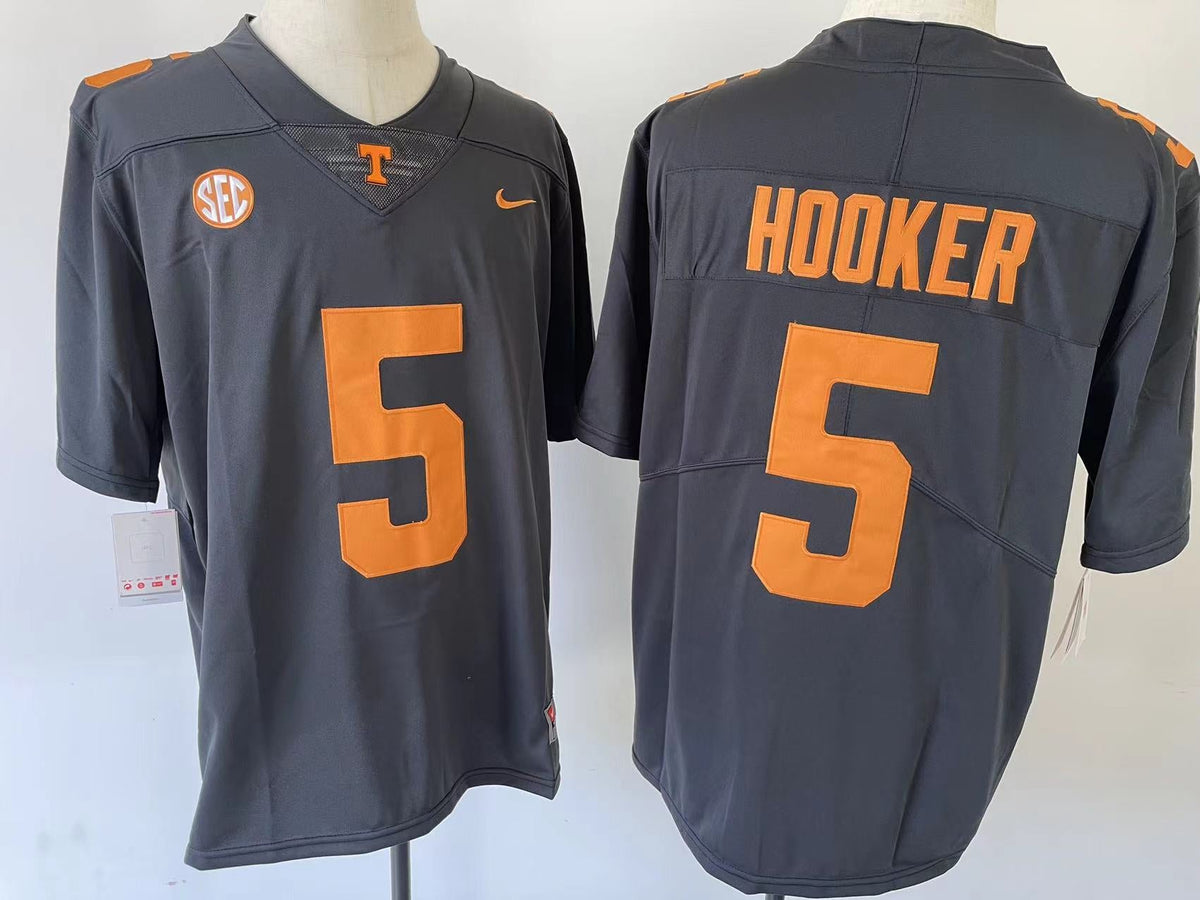 Hendon Hooker Tennessee Volunteers Jersey NIKE Gray product image 1, provided for visual reference and product detail review