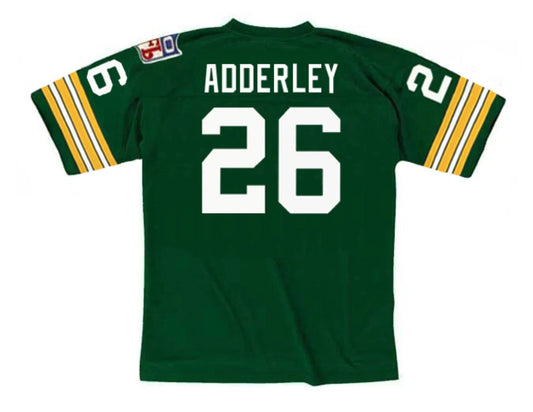 Herb Adderley 1969 Green Bay Packers NFL Mitchell & Ness Jersey product image 1, provided for visual reference and product