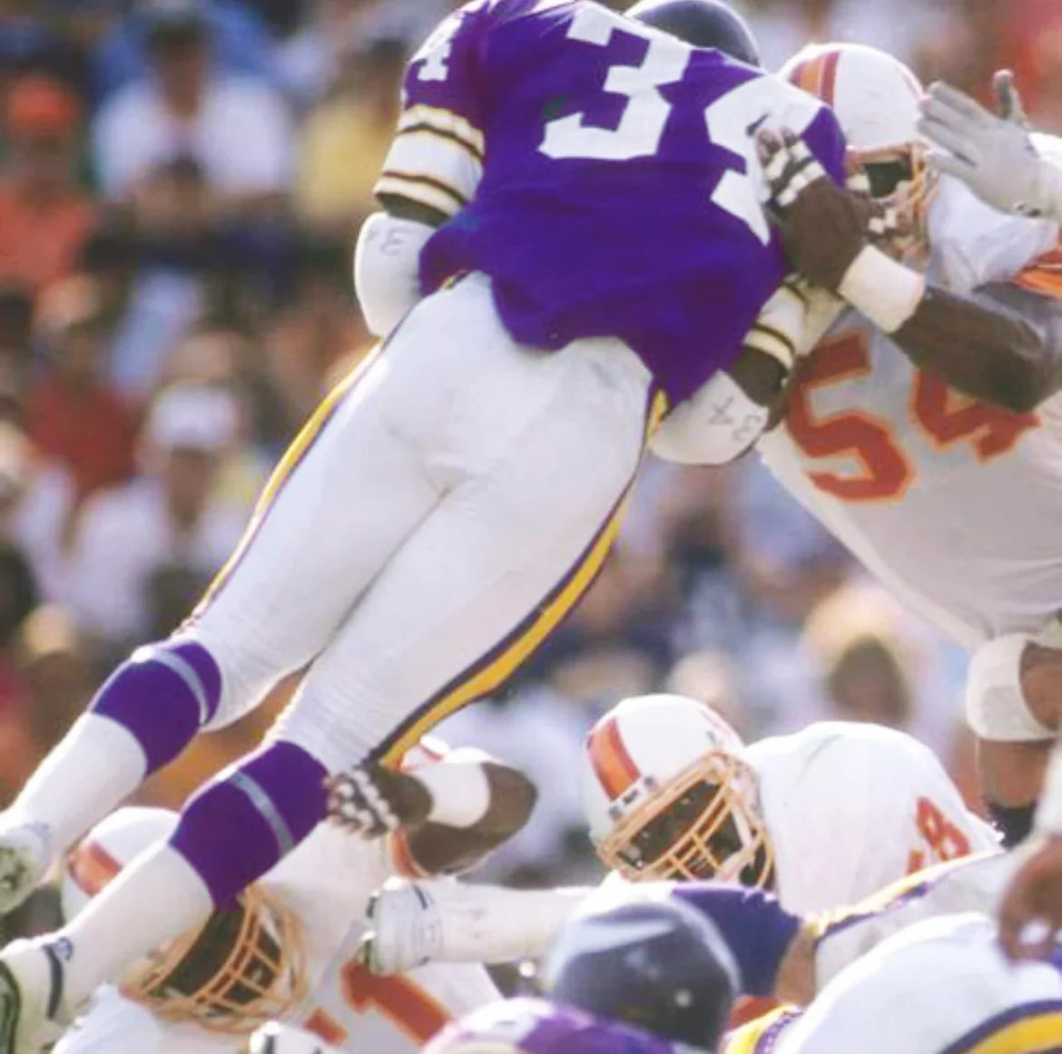 Herschel Walker Minnesota Vikings NFL Mitchell & Ness Jersey product image 4, provided for visual reference and product