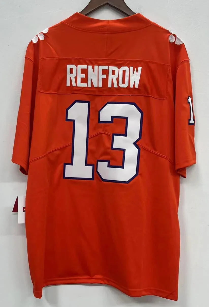 Hunter Renfrow Clemson Jersey Orange Nike product image 1, provided for visual reference and product detail review
