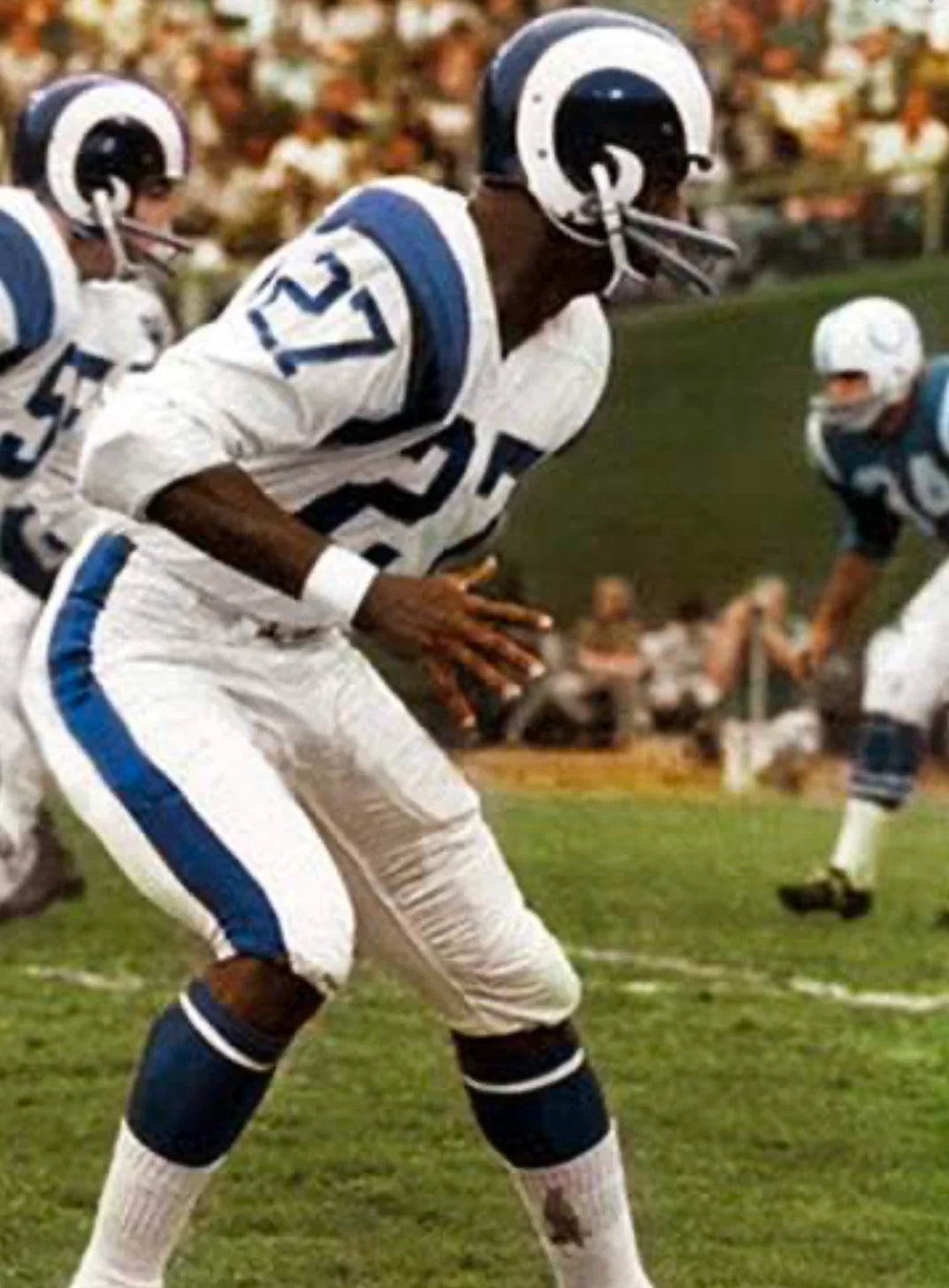 Irv Cross Los Angeles Rams NFL Mitchell & Ness Jersey product image 3, provided for visual reference and product detail