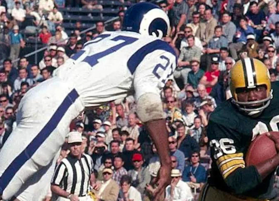 Irv Cross Los Angeles Rams NFL Mitchell & Ness Jersey product image 4, provided for visual reference and product detail