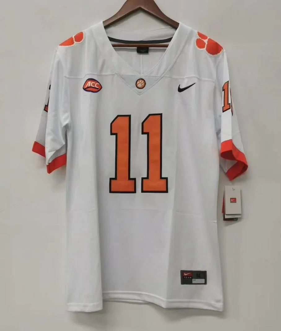 Isaiah Simmons Clemson Tigers Jersey white NIKE product image 3, provided for visual reference and product detail review