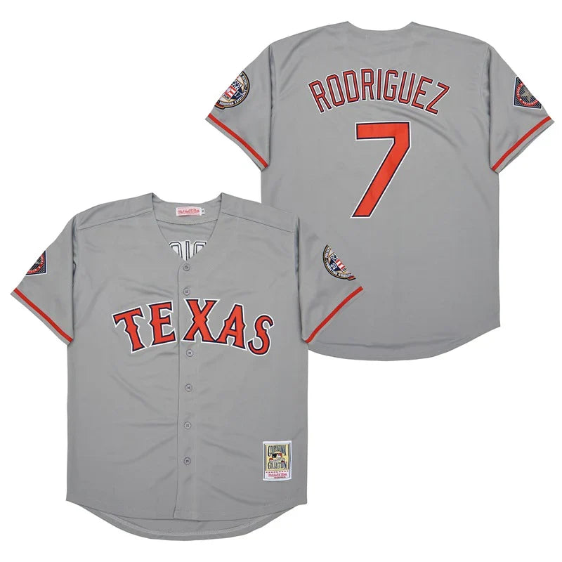 Ivan "Pudge" Rodriguez Texas Rangers Jersey Mitchell & Ness product image 1, provided for visual reference and product