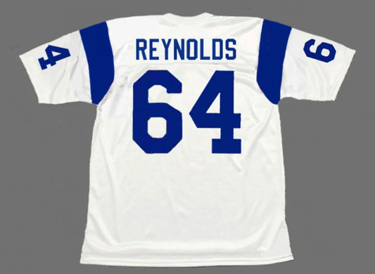 Jack “Hacksaw” Reynolds 1971 Los Angeles Rams NFL Mitchell & Ness Jersey product image 1, provided for visual reference and