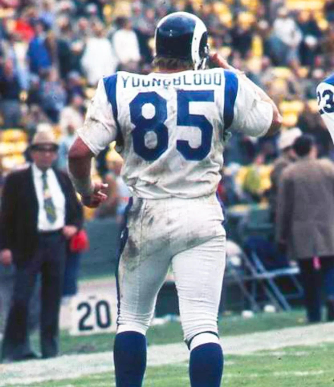 Jack Youngblood Los Angeles Rams NFL Mitchell & Ness Jersey product image 3, provided for visual reference and product