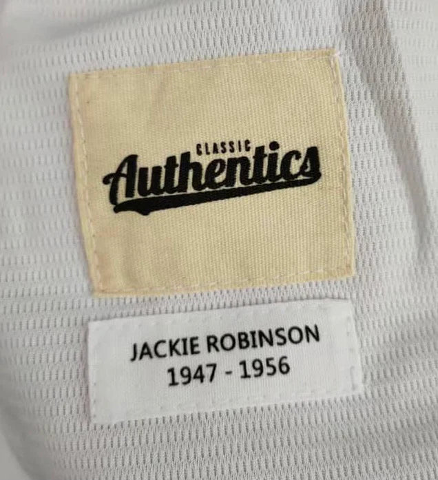 Jackie Robinson Brooklyn Dodgers Jersey Classic Authentics product image 3, provided for visual reference and product detail