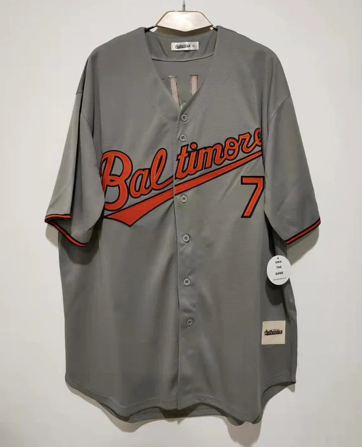 Jackson Holliday Baltimore Orioles Jersey Classic Authentics product image 2, provided for visual reference and product