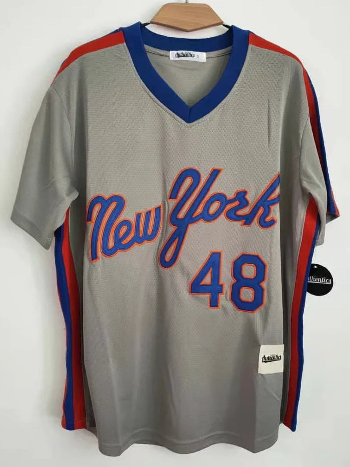 Jacob deGrom New York Mets Jersey Classic Authentics product image 2, provided for visual reference and product detail review