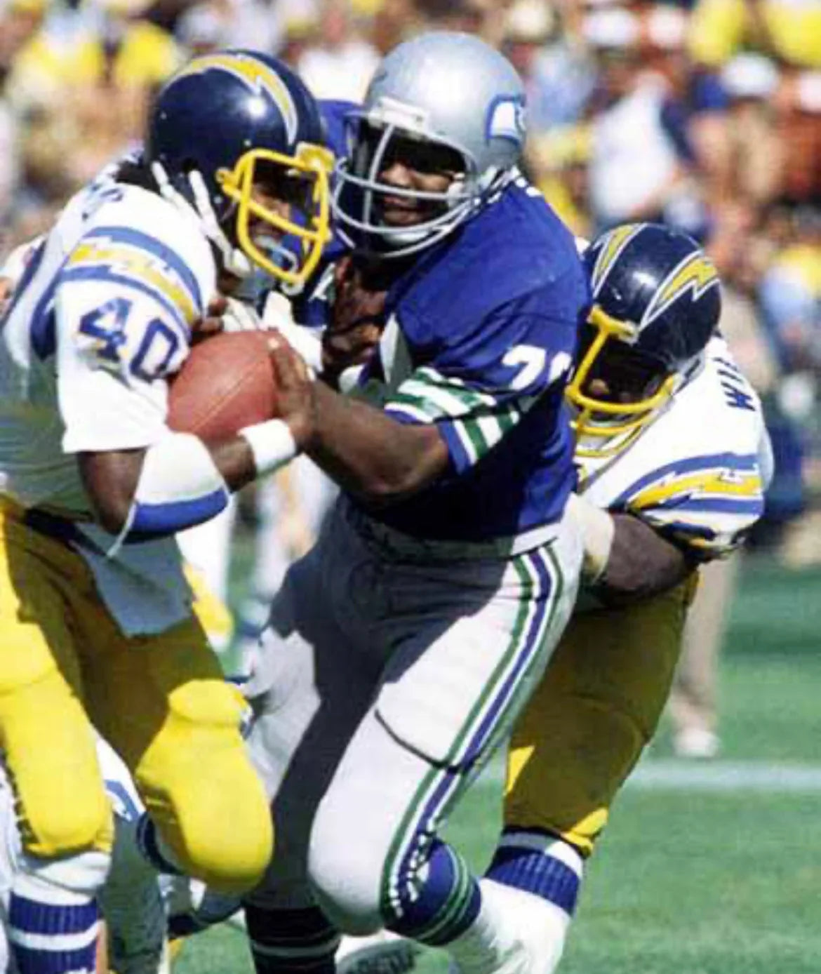 Jacob Green Seattle Seahawks Official NFL Jersey Mitchell & Ness product image 4, provided for visual reference and product