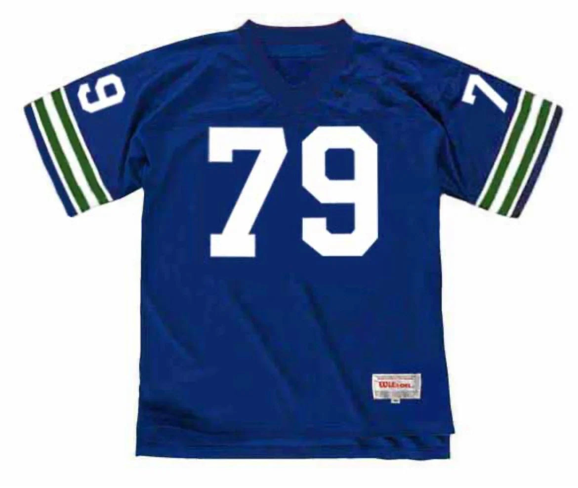 Jacob Green Seattle Seahawks Official NFL Jersey Mitchell & Ness product image 2, provided for visual reference and product