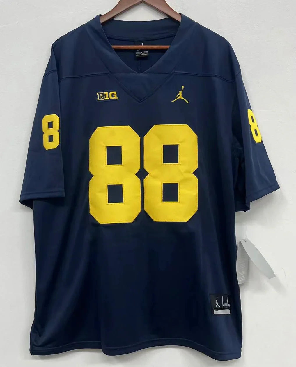 Jake Butt Michigan Wolverines Official NCAA Jersey blue product image 2, provided for visual reference and product detail