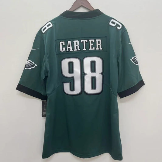 Jalen Carter Philadelphia Eagles official Super Bowl Nike NFL Jersey product image 1, provided for visual reference and
