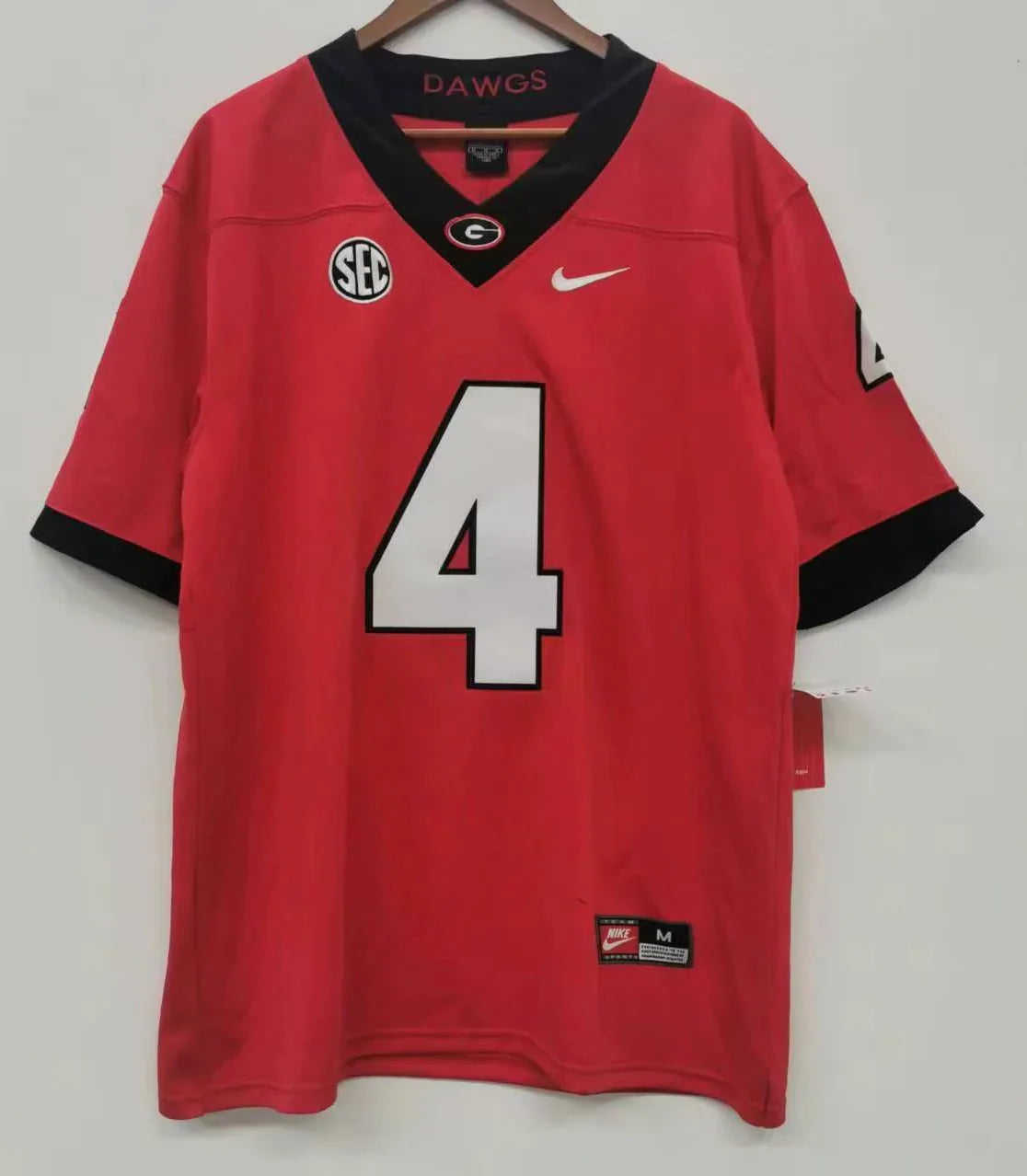 James Cook Georgia Bulldogs Jersey red product image 3, provided for visual reference and product detail review