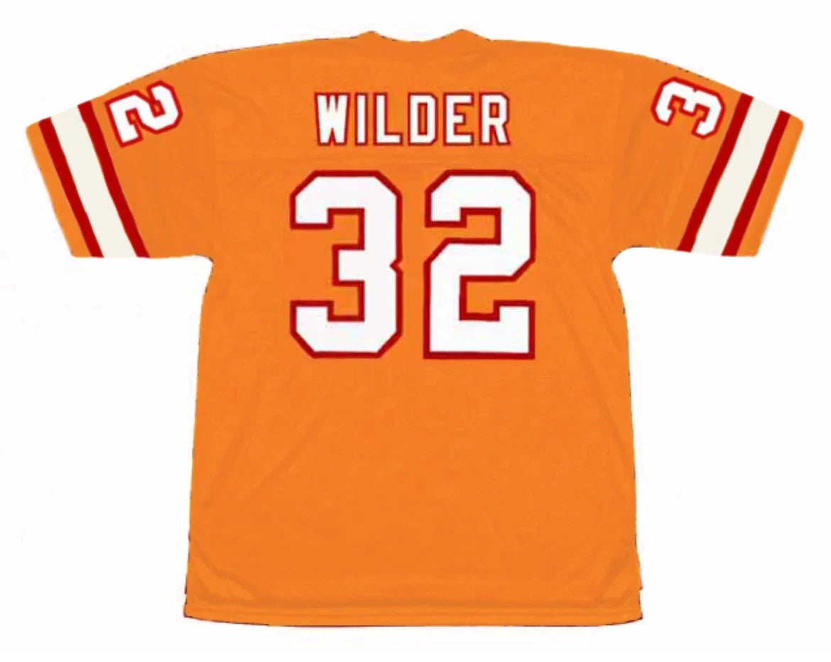 James Wilder Tampa Bay Buccaneers NFL Jersey Mitchell & Ness product image 1, provided for visual reference and product