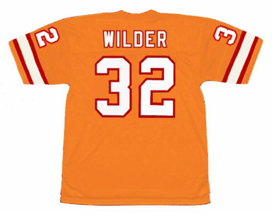 James Wilder Tampa Bay Buccaneers NFL Jersey Mitchell & Ness product image 1, provided for visual reference and product