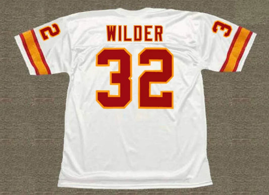 James Wilder Tampa Bay Buccaneers NFL Jersey Mitchell & Ness White product image 1, provided for visual reference and