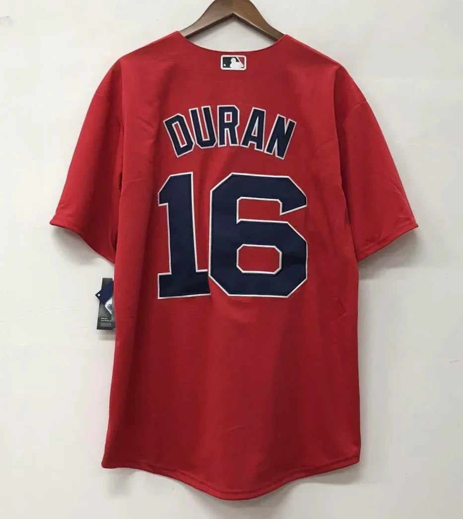 Jarren Duran Boston Red Sox official MLB Nike Jersey product image 1, provided for visual reference and product detail review
