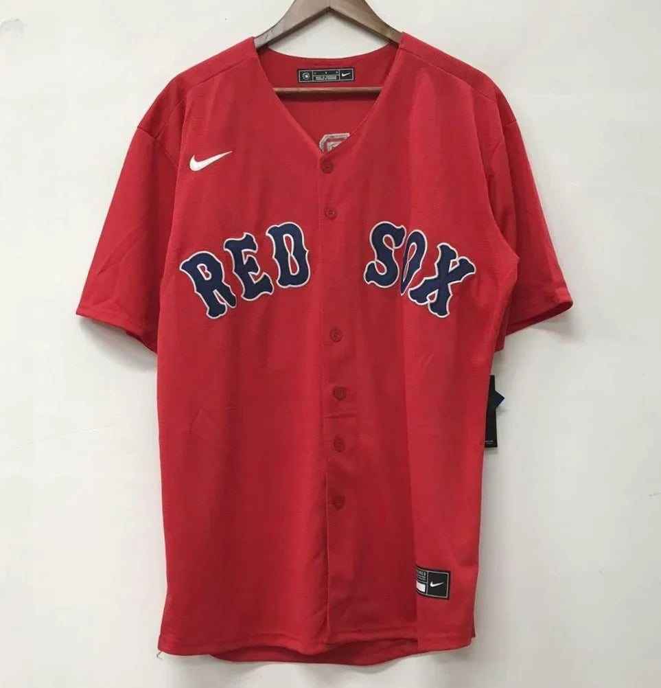 Jarren Duran Boston Red Sox official MLB Nike Jersey product image 2, provided for visual reference and product detail review