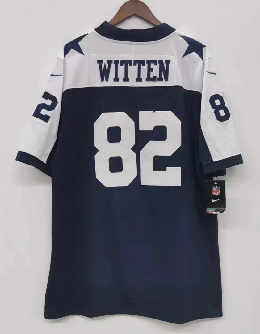 Jason Witten Dallas Cowboys Jersey blue and white product image 1, provided for visual reference and product detail review