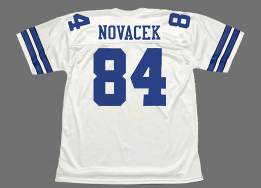 Jay Novacek Dallas Cowboys 1994 Official NFL Jersey white Mitchell & Ness product image 1, provided for visual reference and