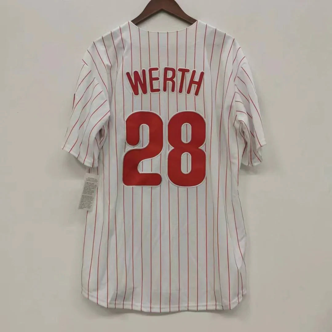 Jayson Werth Philadelphia Phillies Jersey 2008 World Series product image 1, provided for visual reference and product
