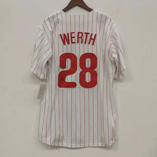 Jayson Werth Philadelphia Phillies Jersey 2008 World Series product image 1, provided for visual reference and product