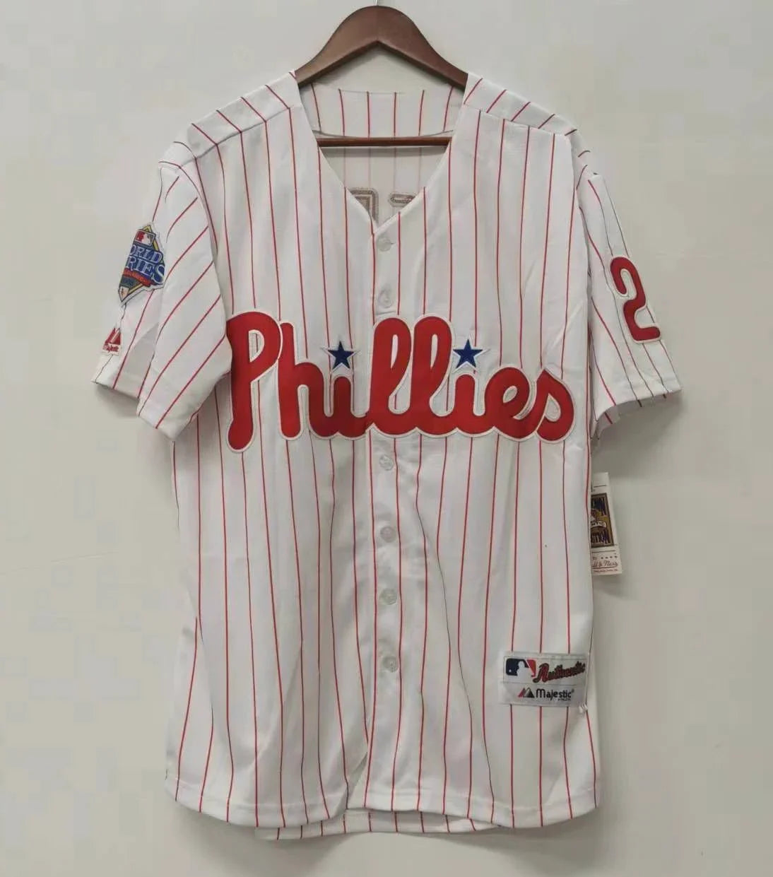 Jayson Werth Philadelphia Phillies Jersey 2008 World Series product image 2, provided for visual reference and product