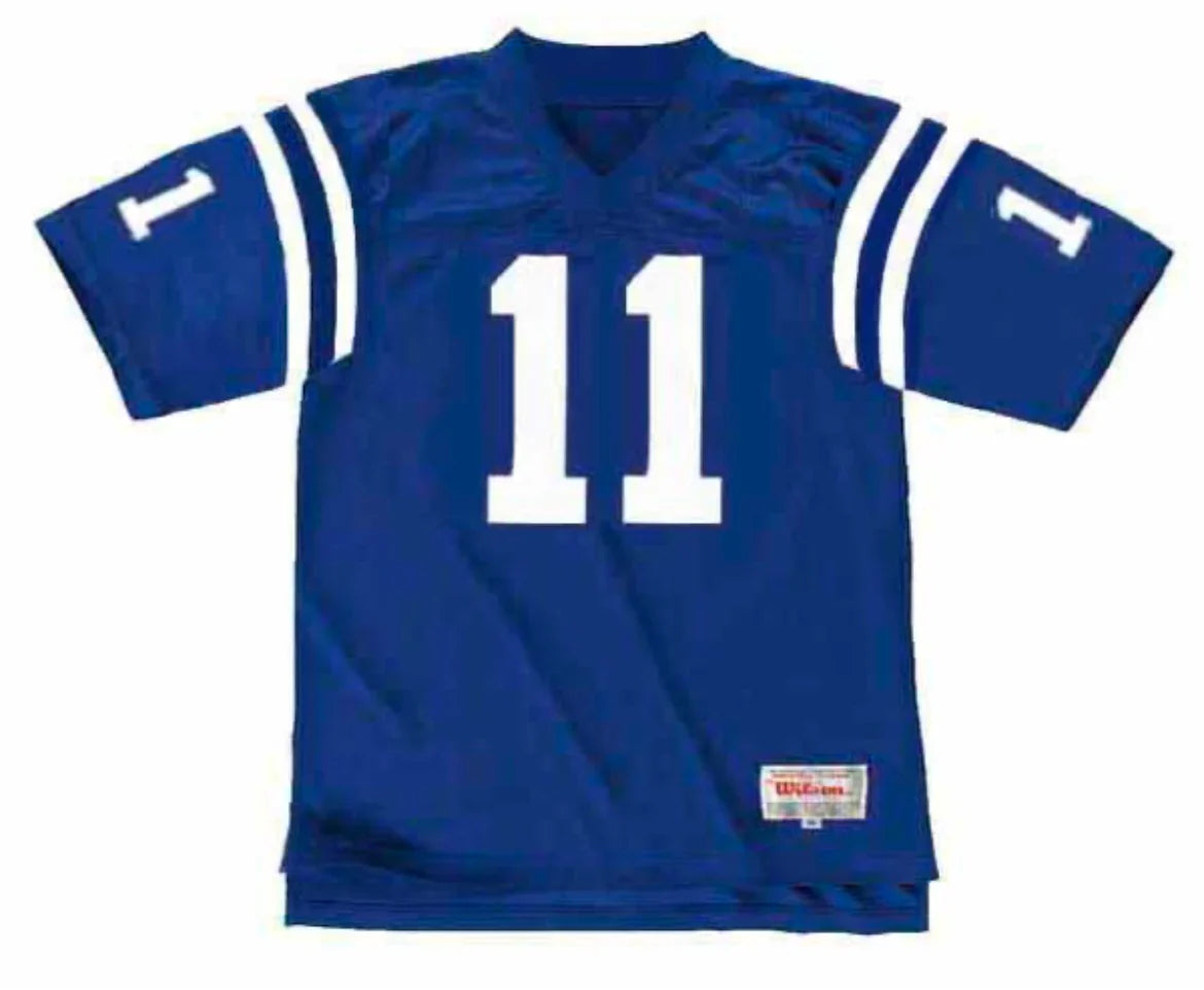 Jeff George Indianapolis Colts NFL Mitchell & Ness Jersey product image 2, provided for visual reference and product detail