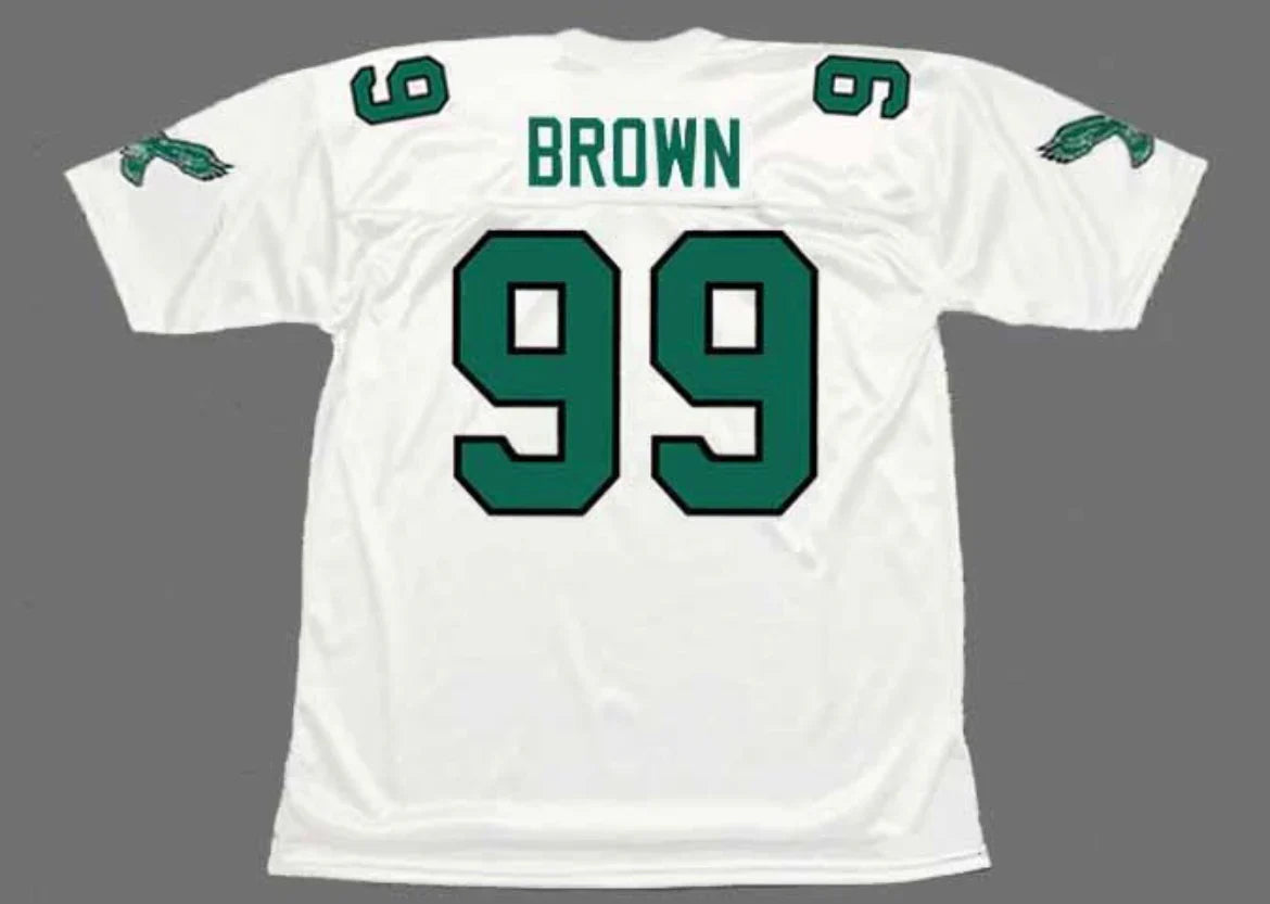 Jerome Brown Philadelphia Eagles NFL Mitchell & Ness Jersey product image 1, provided for visual reference and product
