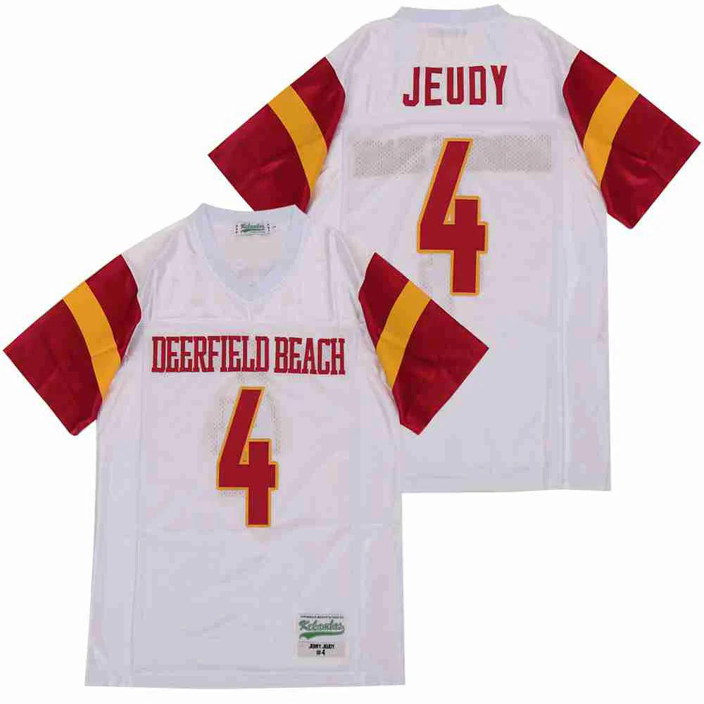 Jerry Jeudy High School Jersey Deerfield Beach Florida product image 1, provided for visual reference and product detail