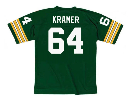 Jerry Kramer Green Bay Packers NFL Mitchell & Ness Jersey product image 1, provided for visual reference and product detail