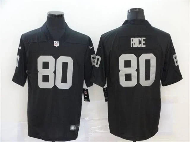 Jerry Rice Oakland Raider Official NFL Nike Jersey product image 1, provided for visual reference and product detail review