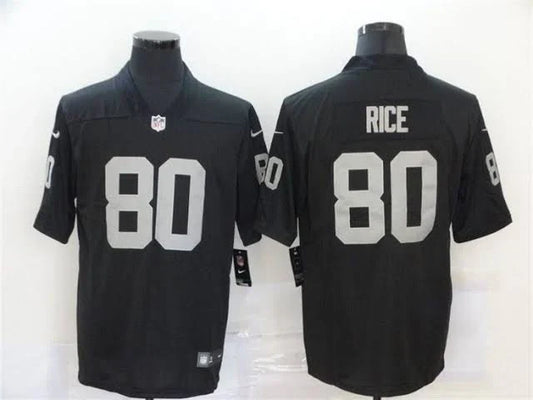 Jerry Rice Oakland Raider Official NFL Nike Jersey product image 1, provided for visual reference and product detail review