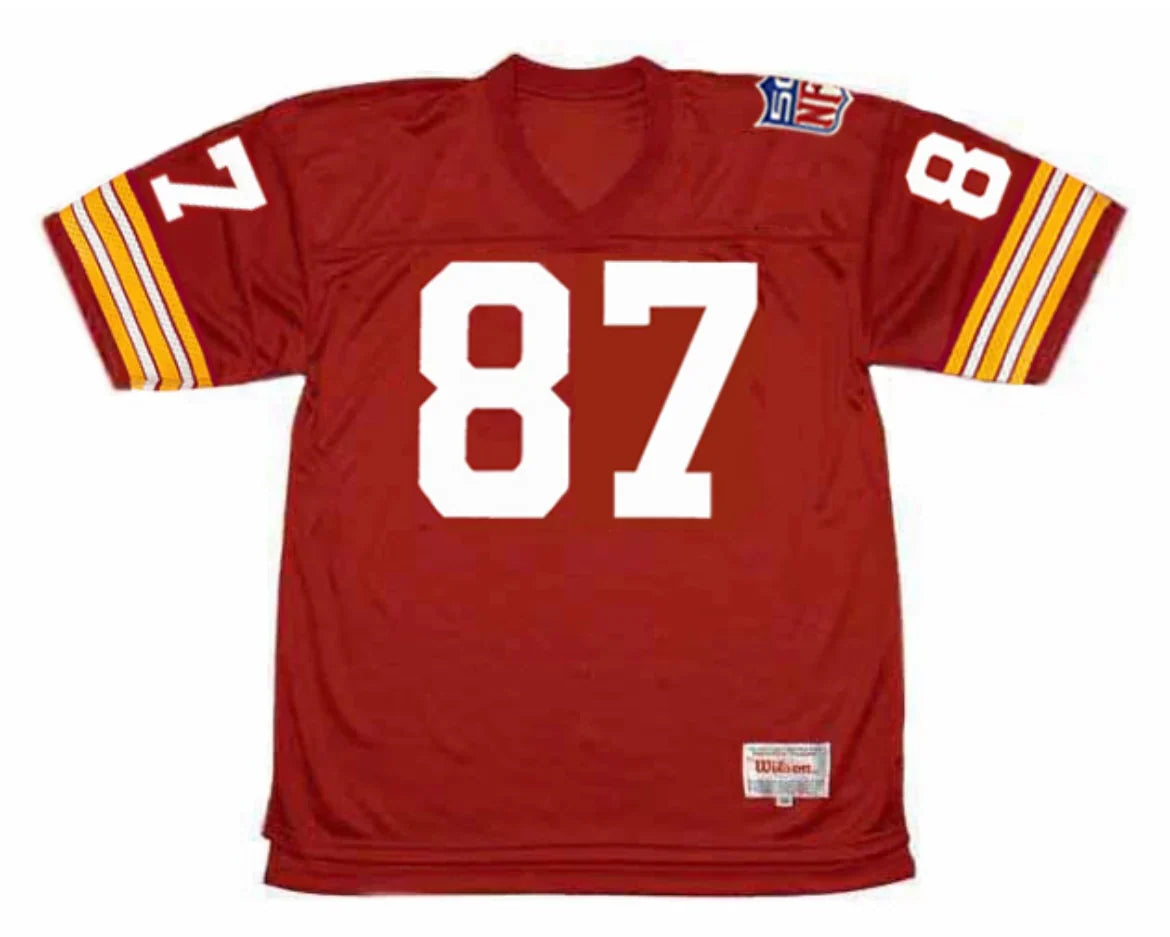 Jerry Smith 1969 Washington Redskins Commanders Official NFL Mitchell & Ness Jersey Red product image 2, provided for visual