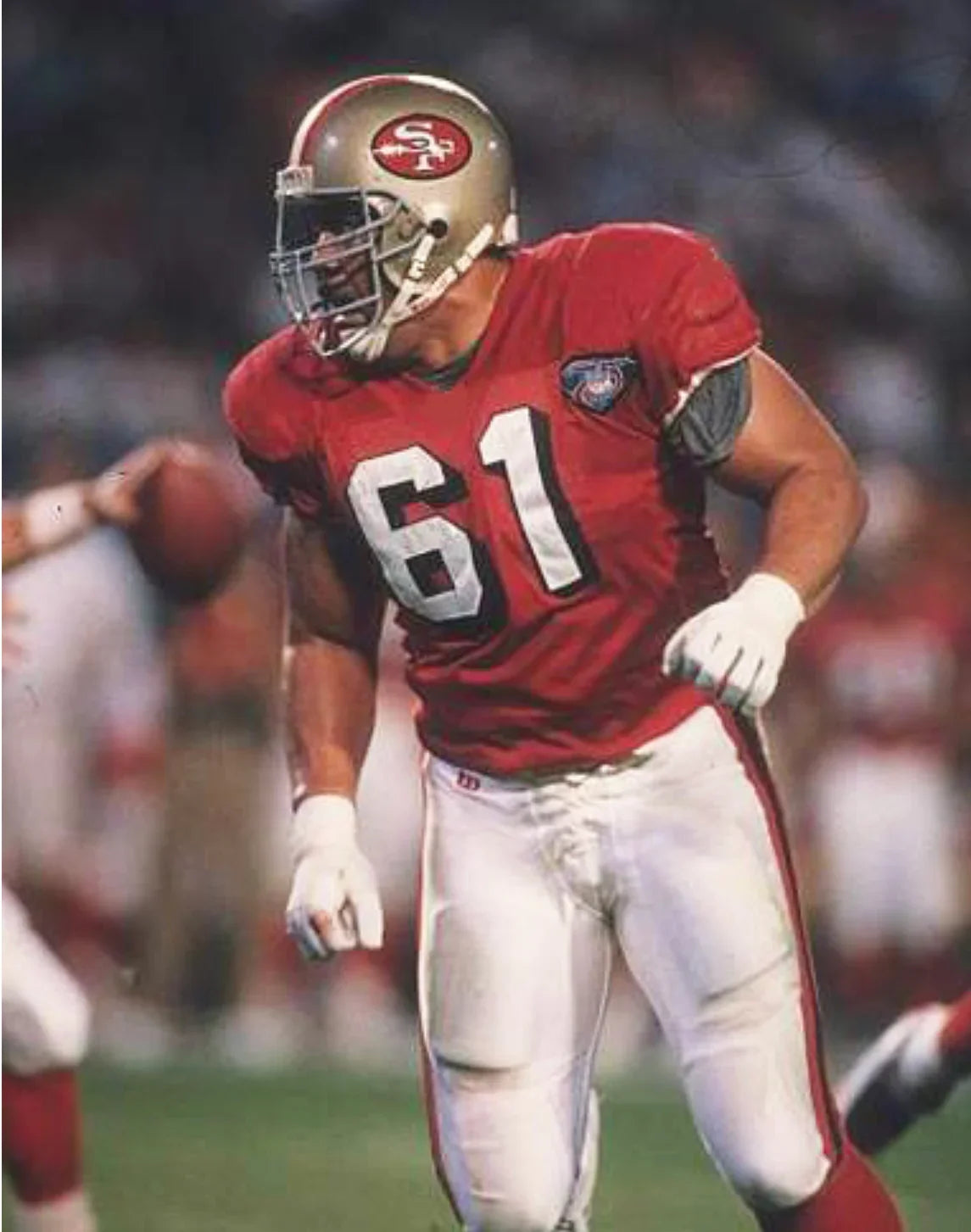 Jesse Sapolu 1994 San Francisco 49ers Jersey Mitchell & Ness product image 4, provided for visual reference and product