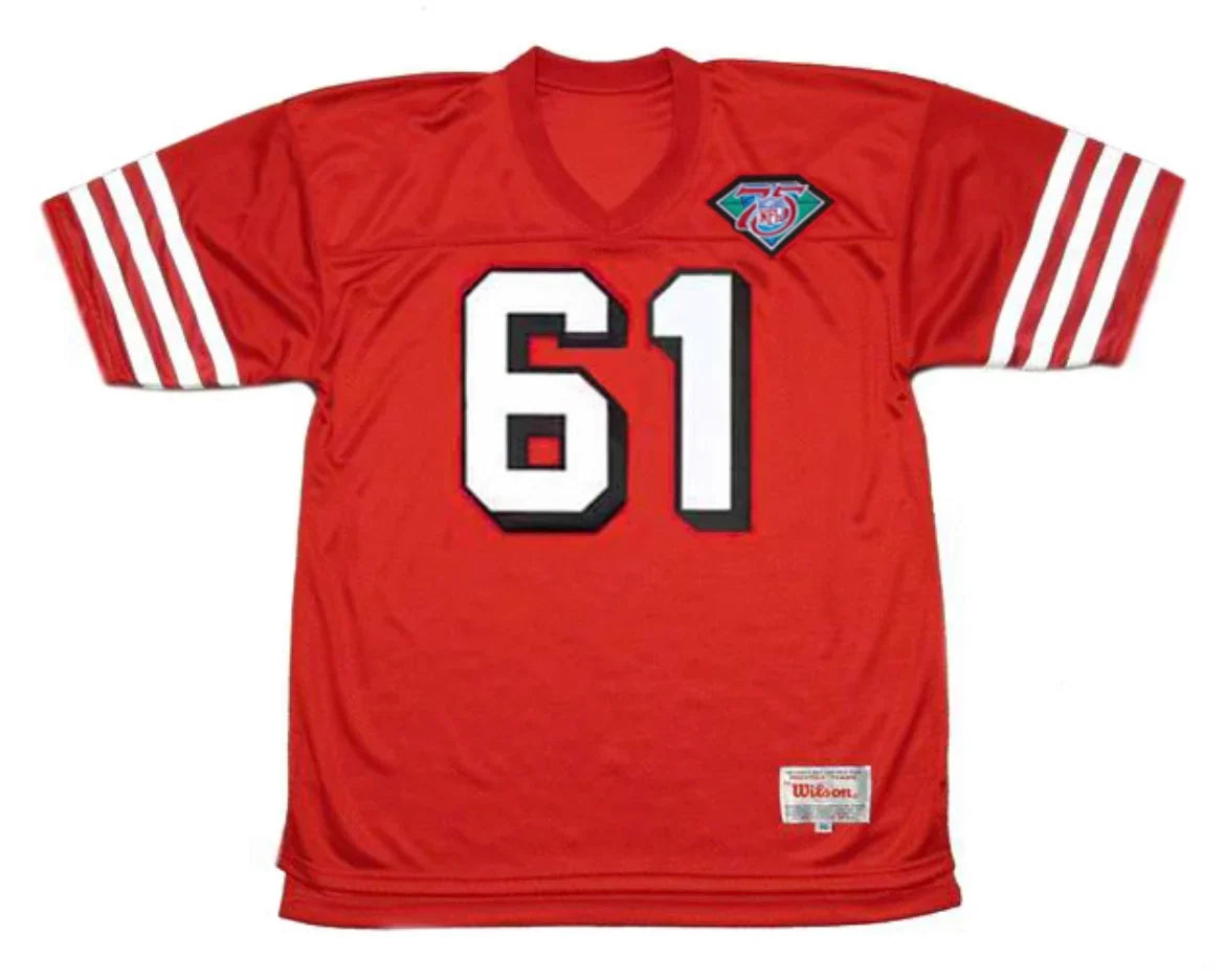 Jesse Sapolu 1994 San Francisco 49ers Jersey Mitchell & Ness product image 2, provided for visual reference and product
