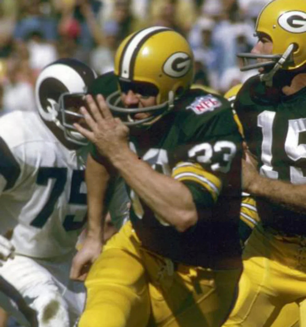 Jim Grabowski 1969 Green Bay Packers NFL Mitchell & Ness Jersey product image 3, provided for visual reference and product