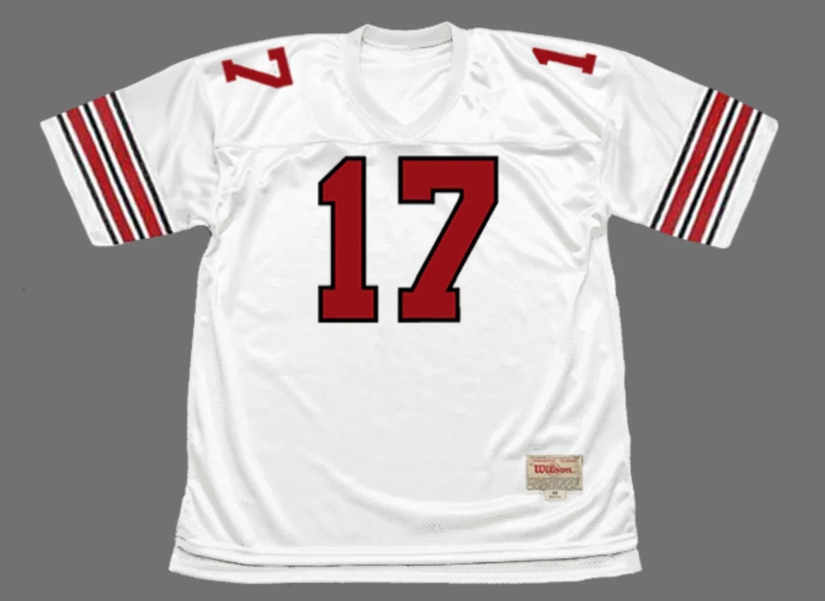 Jim Hart St. Louis Cardinals NFL Mitchell & Ness Jersey white product image 2, provided for visual reference and product