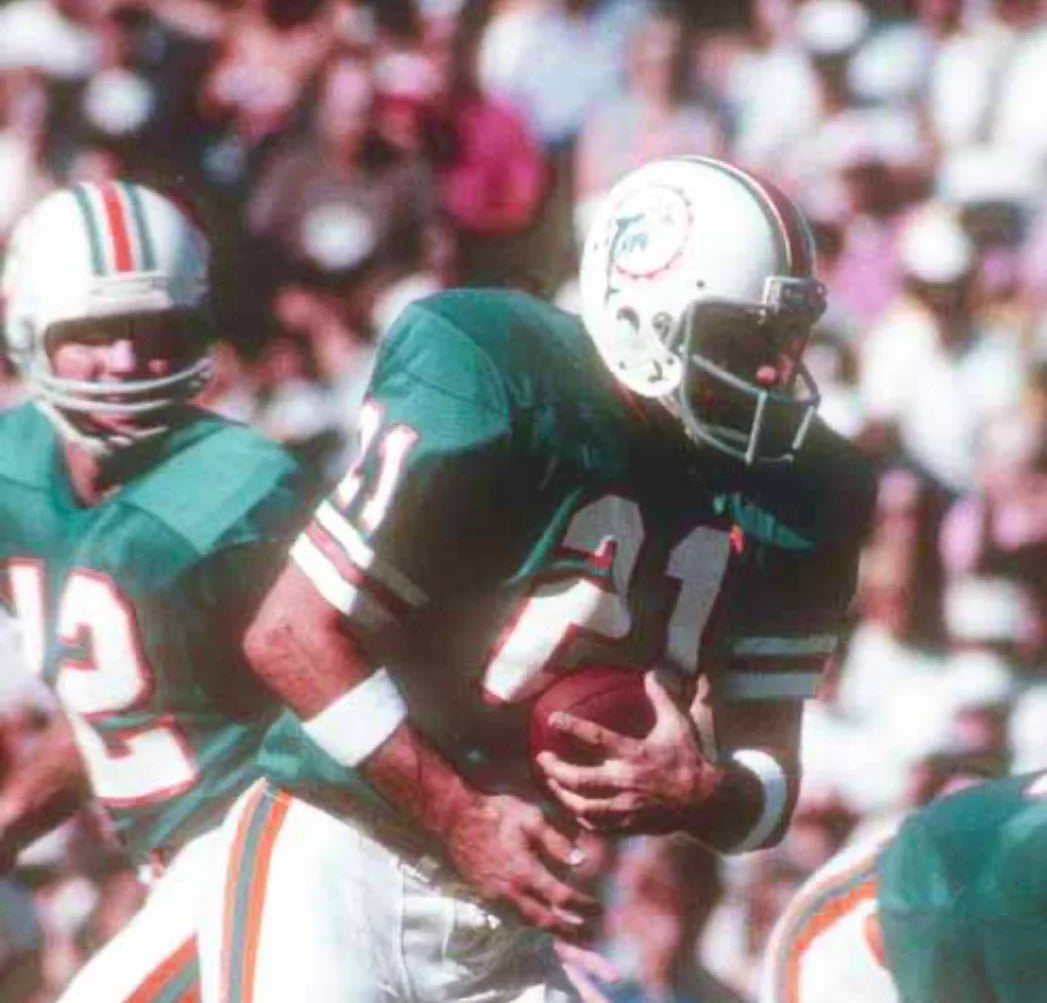 Jim Kiick Miami Dolphins NFL Mitchell & Ness Jersey product image 3, provided for visual reference and product detail review