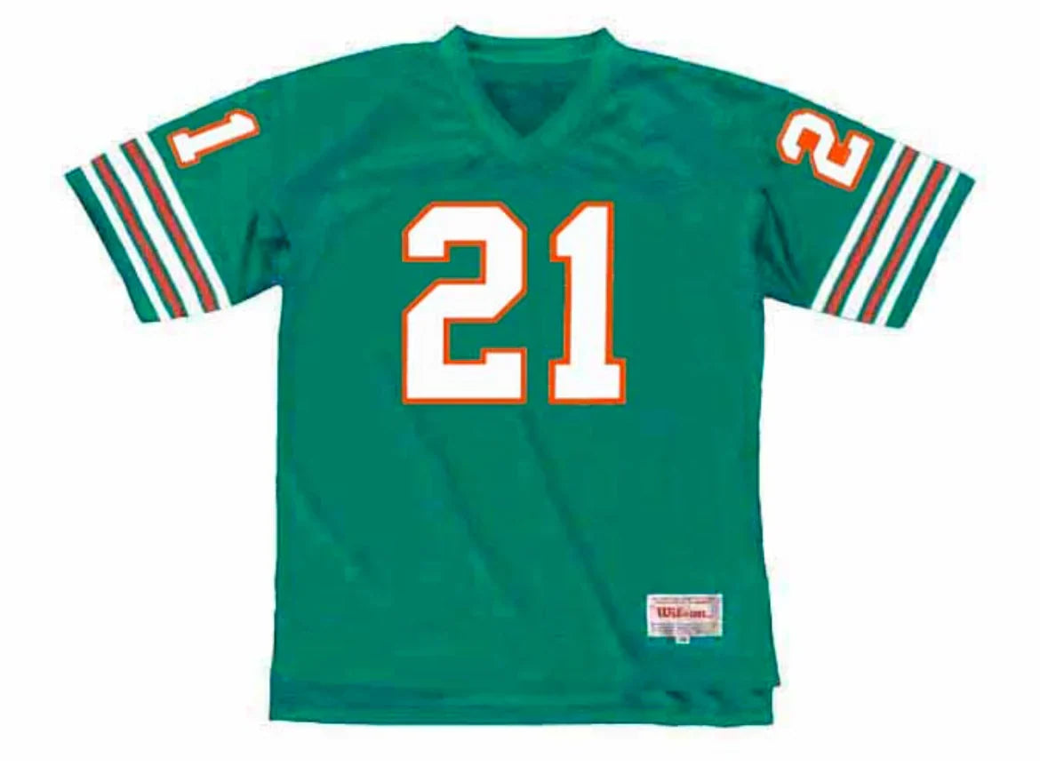 Jim Kiick Miami Dolphins NFL Mitchell & Ness Jersey product image 2, provided for visual reference and product detail review