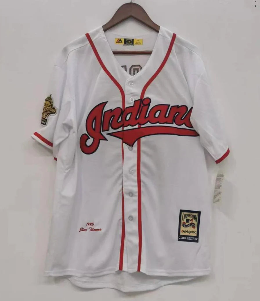 Jim Thome Cleveland Indians Jersey Majestic product image 2, provided for visual reference and product detail review